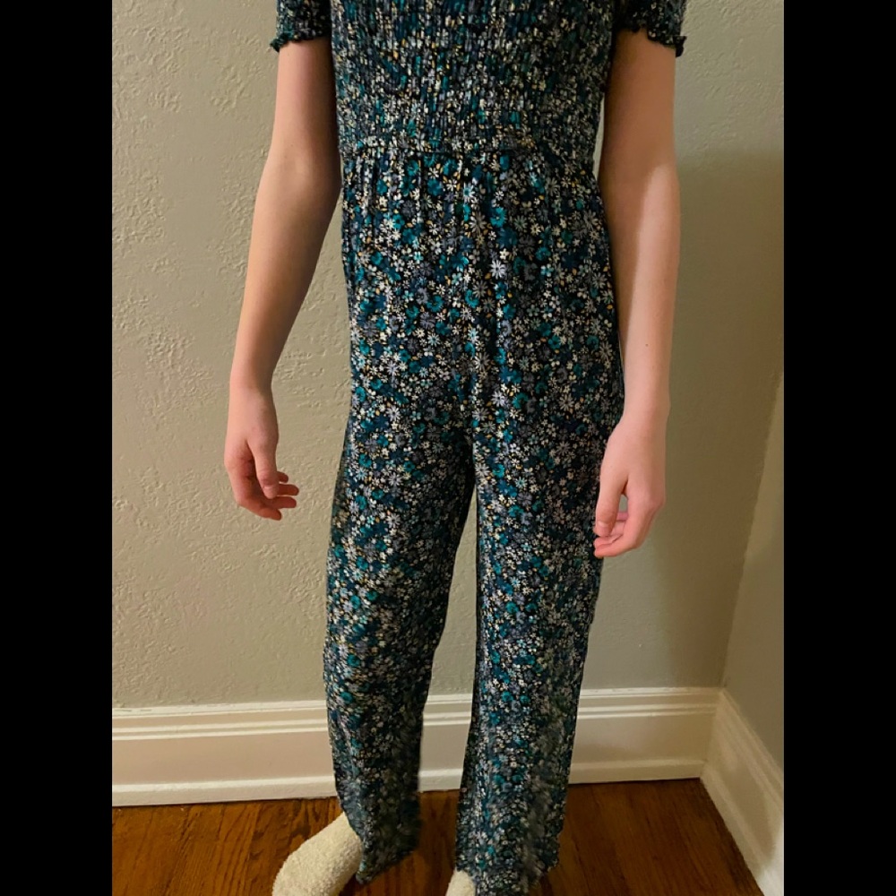 Cute flower jumpsuit